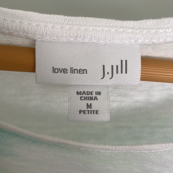 J.Jill beach vibes linen tank top - Picture 3 of 10